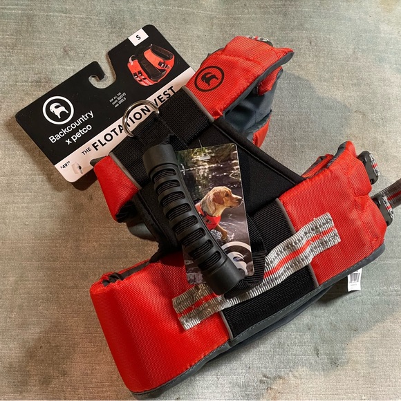 petco Dog Nwt Backcountry Petco The Floatation Vest Dog Orange Life